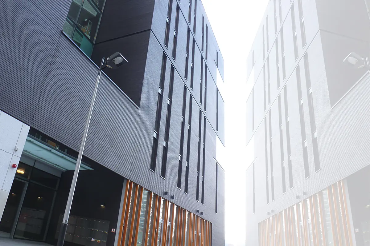 Entree appartementen, Miles Building Amsterdam