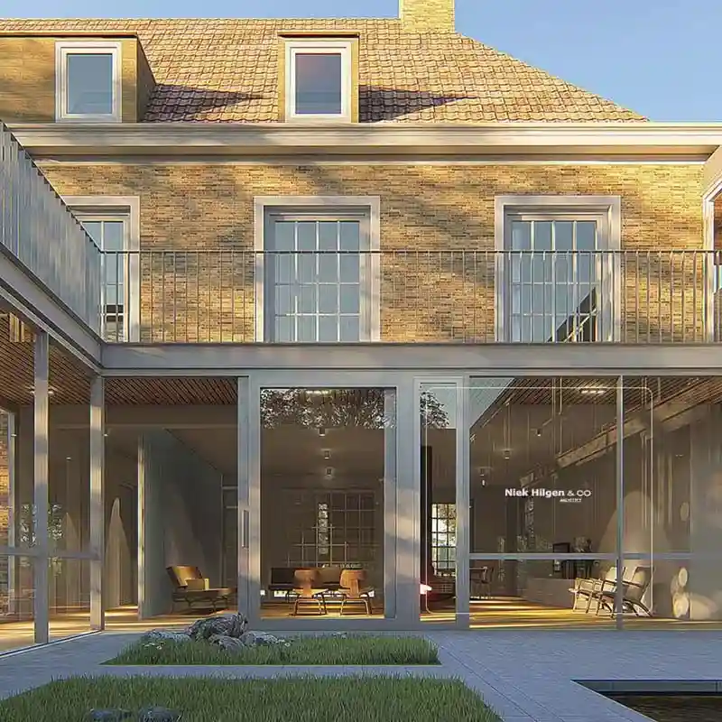 herontwikkeling monumentale zorgvilla te Eindhoven door architect Niek Hilgen